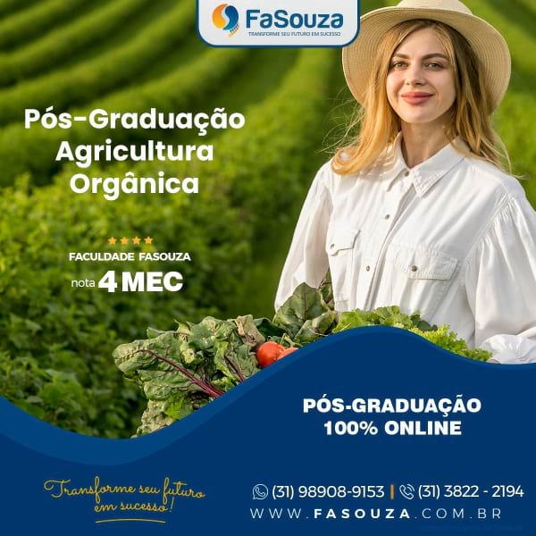Pós-Graduação Agricultura Orgânica - Pós-Graduação EAD na F