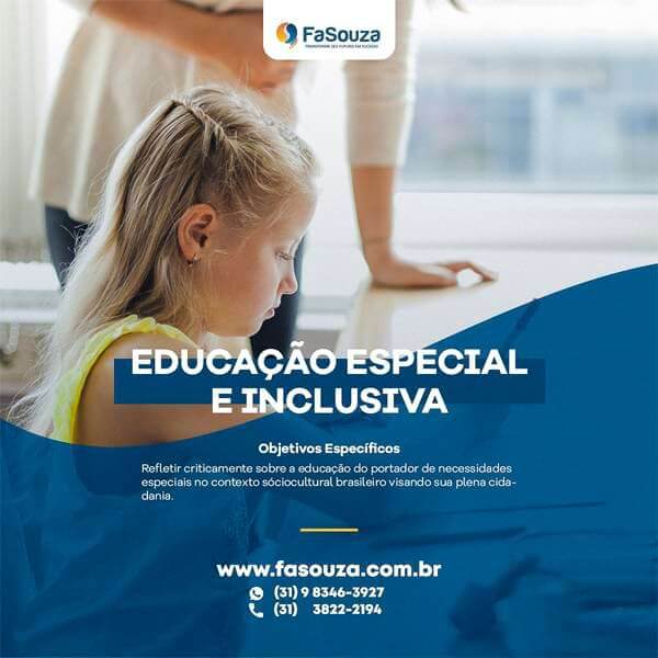Faculdade FaSouza - Educação Especial e Inclusiva