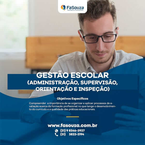 Faculdade FaSouza - Gestão Escolar (Administração, Supervisão, Orientação e Inspeção)