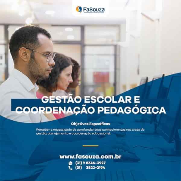 Faculdade FaSouza - Gestão Escolar e Coordenação Pedagógica
