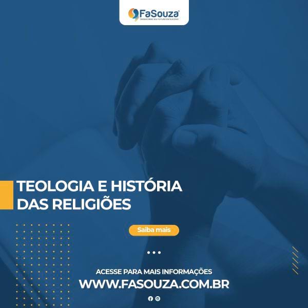 Faculdade FaSouza - Teologia e História das Religiões 360 horas