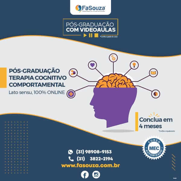 Faculdade FaSouza - Terapia Cognitivo Comportamental 420 horas